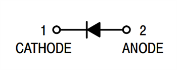 Schematic - onsemi NSR0170 Schottky Barrier Diodes